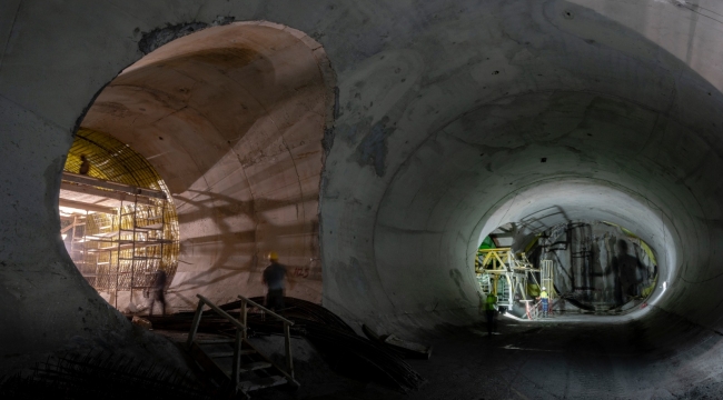 Narlıdere Metrosu'ndaki ikinci tünel üçüncü istasyona ulaştı