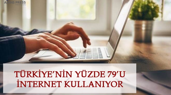 Türkiye'nin Yüzde 79'u İnternet Kullanıyor