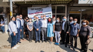 Başkan Soyer'den Kiraz'da yoğun mesai 