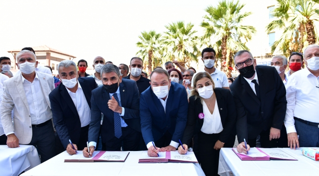 Çiğli'de İzmir'in en yüksek oranlı toplu iş sözleşmesi imzalandı 