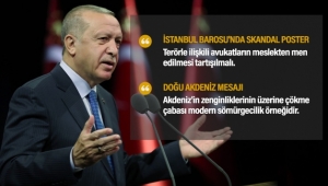 Cumhurbaşkanı Erdoğan: Artık bu gölge oyunundan bıktık 