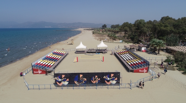 Efes Selçuk'ta Avrupa Plaj Voleybolu Şampiyonası İçin Geri Sayım Başladı