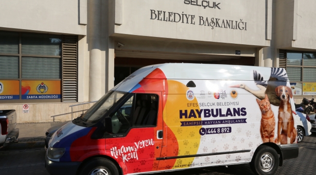 Efes Selçuk'ta Can Dostlarının Haybulans'ı Hazır