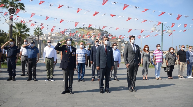 Kuşadası'nda Gaziler Günü Kutlandı 