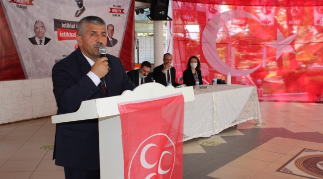 MHP İzmir İl Başkanı Şahin; Liderimizin Emrindeyiz
