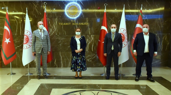 TPF Heyetinden Ticaret Bakanlığı'na Ziyaret