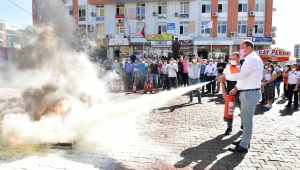 Çiğli Belediyesi'nde Yangın Tatbikatı