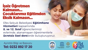 Efes Selçuk'ta "Eğitimhane" İle Atanamayan Öğretmenler Öğrencilerle Buluşuyor