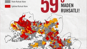 Muğla ve geleceğinin %59'u madenler için ruhsatlı