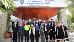 Urla İlçe Emniyet Müdürlüğü ek hizmet binası açıldı