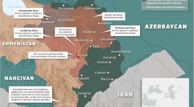 Azerbaycan'ın Karabağ zaferi: İşte anlaşmanın maddeleri