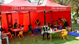 Çiğli Belediyesi'nden Depremzede Çocuklar için Aktivite