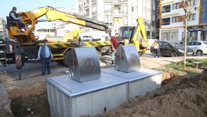 Karşıyaka'da yeraltı konteyner dönemi 