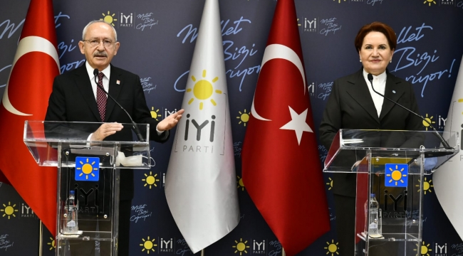 Kemal Kılıçdaroğlu ile Meral Akşener bir araya geldi