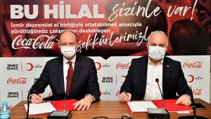 Kızılay ve Coca-Cola depremin yaralarını birlikte saracak