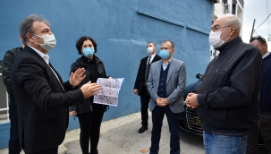 Başkan İduğ'dan "Kentsel yenileme turu"