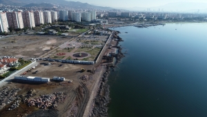 Mavişehir'deki kıyı projesi sürüyor 