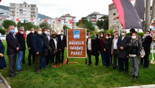 Narlıdere'de Hüseyin Serbeş Parkı açıldı!