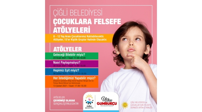 Çiğlili Çocuklar Felsefe Atölyesinde Buluşuyor