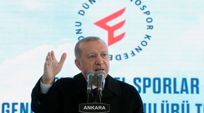 Cumhurbaşkanı Erdoğan, Ankara Geleneksel Sporlar Tesisleri'nin açılış törenine katıldı