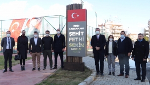 Şehit Fethi Sekin Gençlik Parkı Tire'de Açıldı