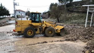 Bornova'da sel alarmı