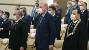 Cumhurbaşkanı Erdoğan, Anayasa Mahkemesi üyesi Fidan'ın yemin törenine katıldı