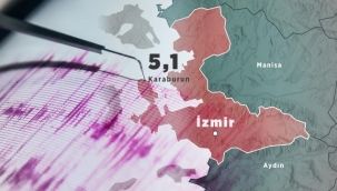 Ege'de deprem fırtınası: Karaburun 2 kez 5,1 ile sallandı