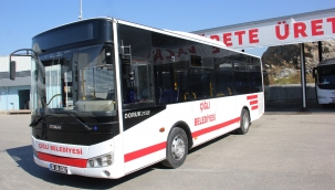 İzmir Büyükşehir Belediyesi'nden Çiğli Belediyesi'ne Otobüs Desteği 