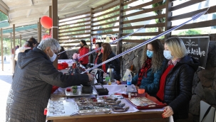 Üretici Kadınlar Pazarı 14 Şubat konseptiyle tezgâh açtı 
