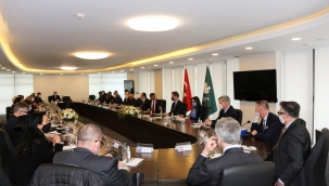 Ahmet Davutoğlu, Avrupa Birliği üyesi ülkelerin Büyükelçilerini ağırladı
