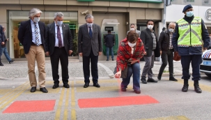 Bornova'da kırmızı çizgi uygulaması 