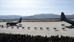 Kahraman Şehitlerimiz İçin Elazığ'da Tören Düzenlendi