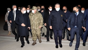 Millî Savunma Bakanı Hulusi Akar: Kazanın Ani Değişim Gösteren Hava Şartları Nedeniyle Meydana Geldiği Değerlendirilmektedir