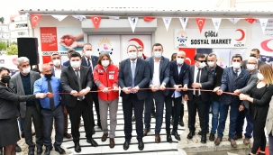 Çiğli'de "Sosyal Market" Hizmete Açıldı