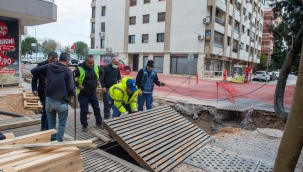 Güzelyalı'da su taşkınlarını önlemek için planlanan çalışmalar hayata geçiriliyor 