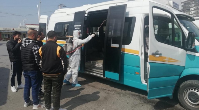 İzmir'de kamuya açık 354 bin nokta dezenfekte edildi 