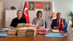 Kitap AK Parti İzmir'den, resimler çocuklardan