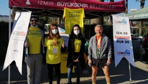 Koşar Adım LÖSEV, Maraton İzmir'de Eğitim İçin koştu