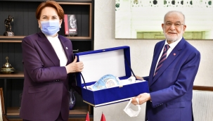 Meral Akşener'den Temel Karamollaoğlu'na Ziyaret