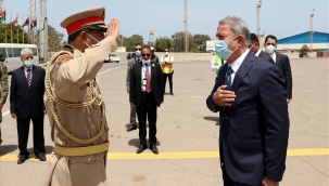 Millî Savunma Bakanı Hulusi Akar Libya'da