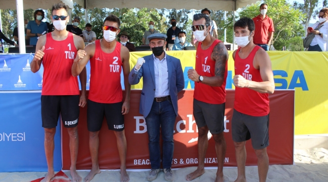 Plaj voleybolunda şampiyon Türkiye