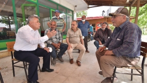 Torbalı Belediye Başkanı Mithat Tekin, sahaya indi