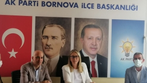 AK Parti İzmir Milletvekili Çankırı, Bornova teşkilatı ile buluştu