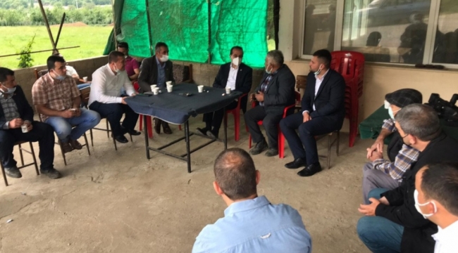 AK Partili Kırkpınar, Ödemiş'te çiftçi ve üreticilerle bir araya geldi 