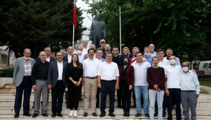 Başkan Batur Meclis Üyeleriyle Sahadaydı: Projeler Meclis Üyelerine Tanıtıldı