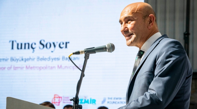 Başkan Soyer İzmir Yahudi Mirası Projesi'nin açılışına katıldı:"Proje Kemeraltı'na büyük ivme kazandıracak"