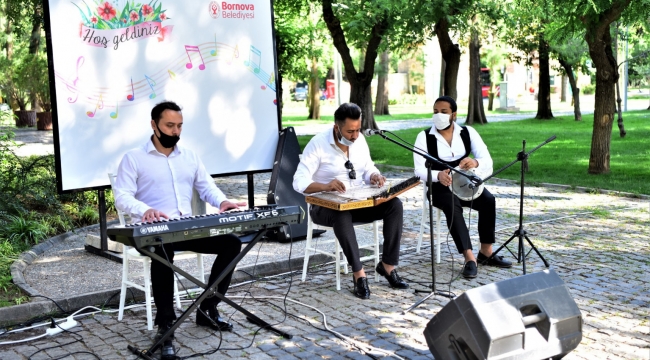 Bornova yaz aylarına müzik ile giriyor