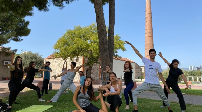 Büyükşehir'den yoga etkinliği