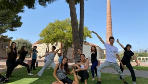 Büyükşehir'den yoga etkinliği